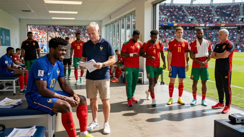 World Cup Quarterfinals Gripped by Injury Crisis Across Europe's Giants