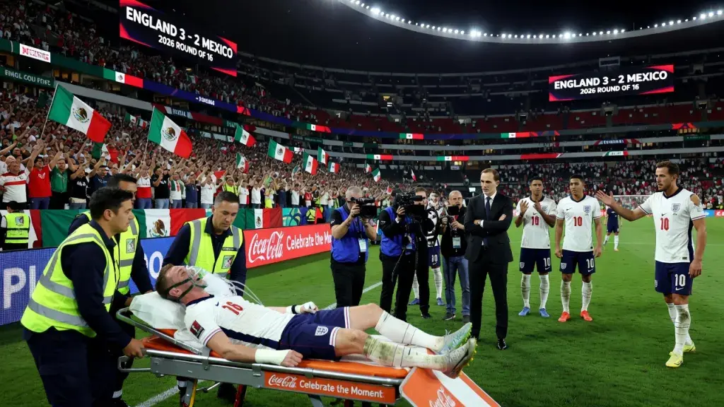 Henderson Suffers Freak Wrist Injury Overshadowing England's Historic Mexico Win