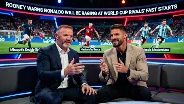 Rooney Warns Ronaldo Will Be Raging at World Cup Rivals' Fast Starts